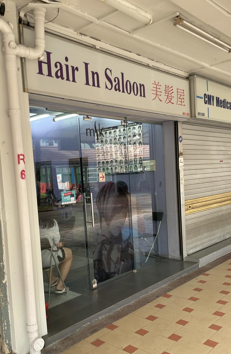 Hair In Saloon