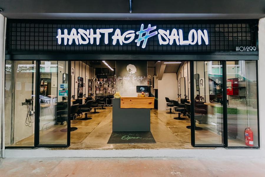 Hashtag # Salon