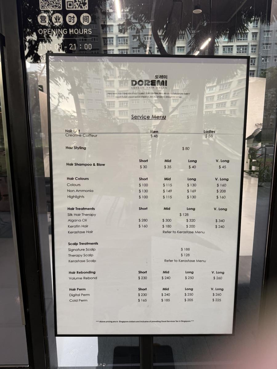 Doremi Korean Hair Salon 도레미 (Le Quest Mall)