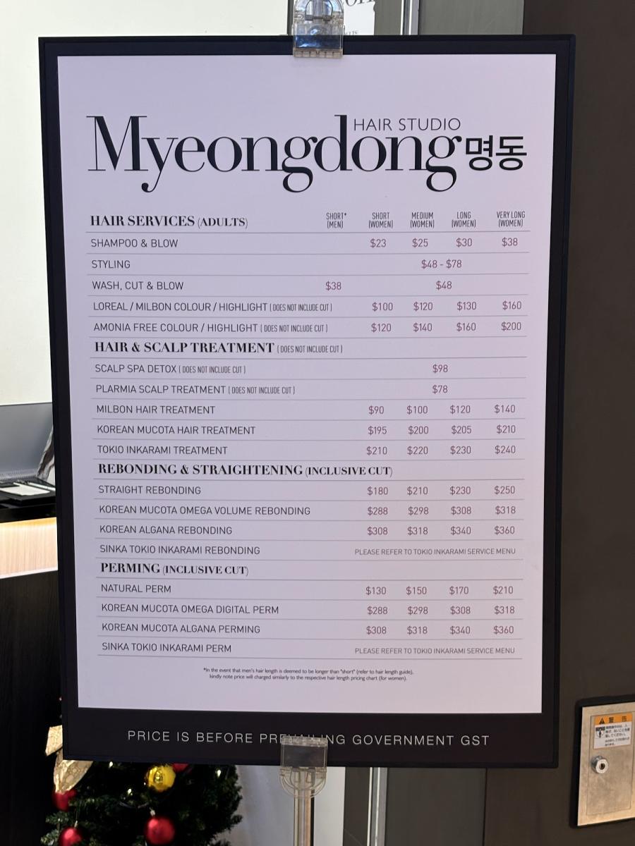 Myeongdong Hair Studio (MBLM)