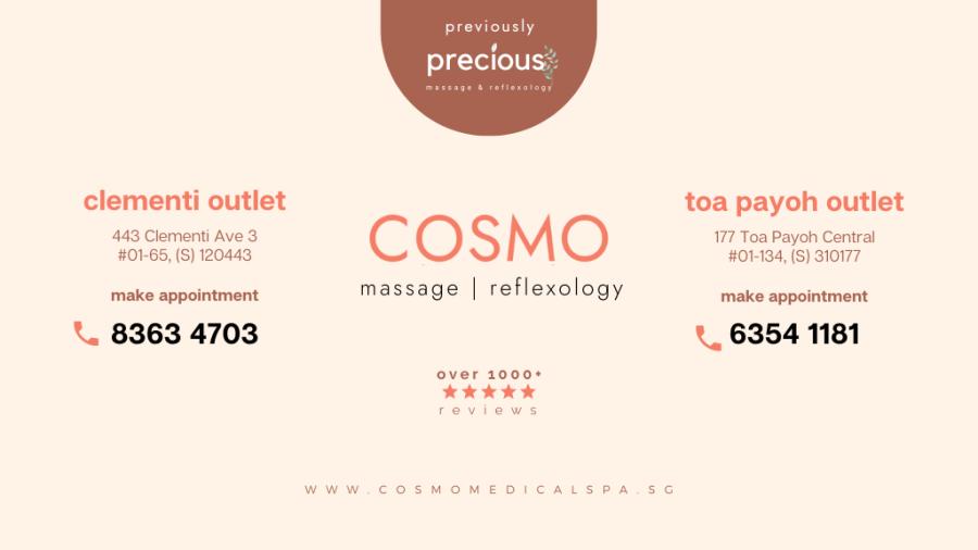 Cosmo Massage & Reflexology (Precious Foot) - Clementi